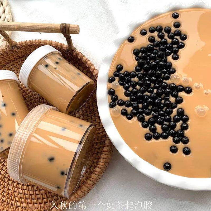 朵姐哥史莱姆 烤年糕 起泡胶 220ml 便宜大碗 Q弹质感 解压玩具泥