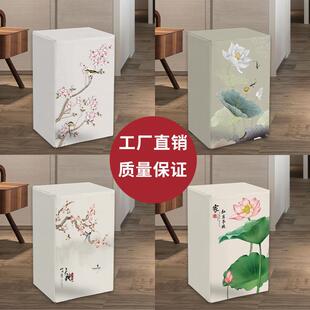 定制保险柜罩套中式防尘套罩保险箱盖布空气净化器罩防尘装饰盖布