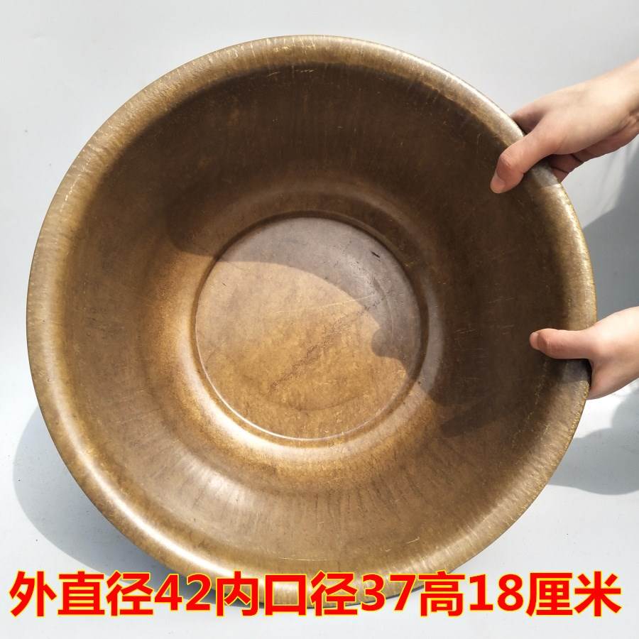 家用加厚铜盆MAPUSITOM老式
