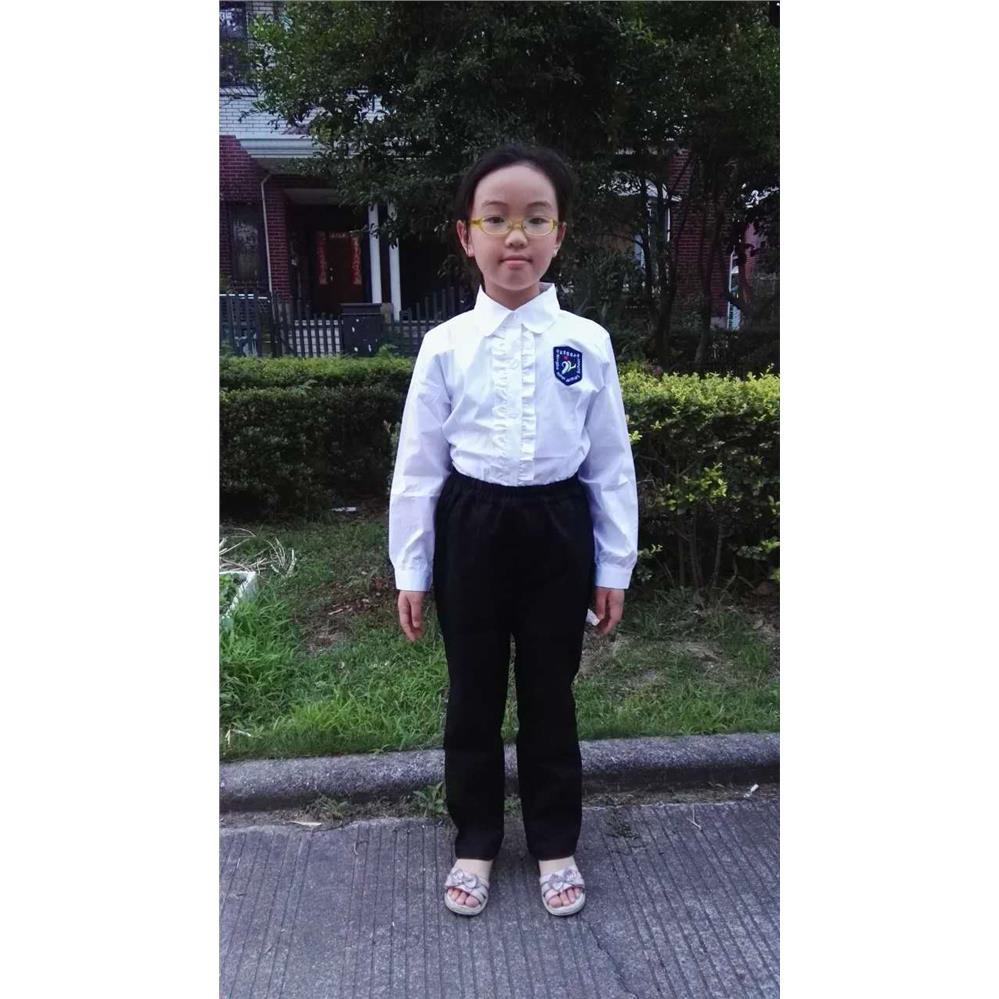 【信谊小学】女生长袖衬