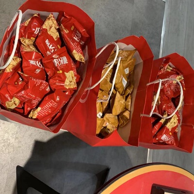 旭源袋装烧烤味妙脆角火锅店同款