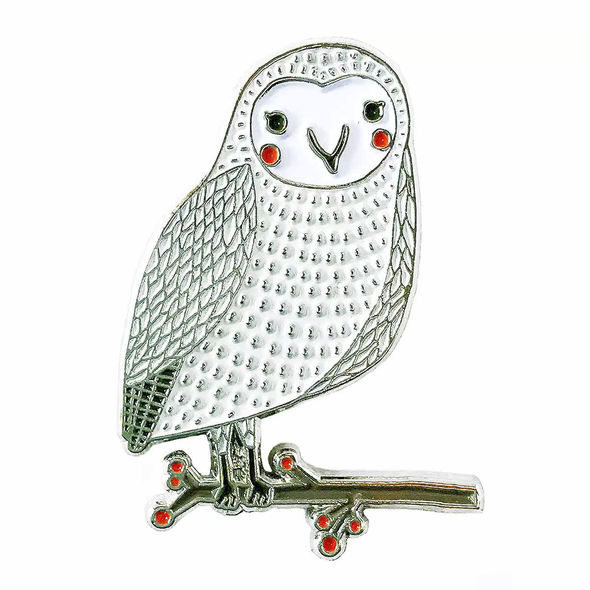 U.S.A Imported Independent designer Gingiber Enamel Pin animal Accessories Joy snowy owl Owlin the Home Fabric , Sew DIY Material,Tools and finished products , Sew DIY Fitting/Accessories/Accessories , Bead/Diamond/Flowers and other accessories  category - from Buy2taobao.com to provide professional Taobao agent buy service