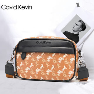 Cavid Kevin欧美新款男包潮单肩包斜跨包运动休闲邮差小挎包背包