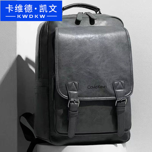 欧美男士双肩包涤纶旅行包