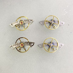 手表配件 全新国产海上3186 3135机芯摆轮总成 全摆 与原装不通用