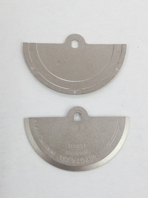 手表配件 原装日本8200 8215机芯原装美优达自动锤 自动摆陀