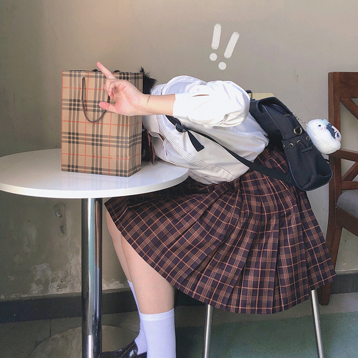 轻熟百搭风蔷薇学院jk制服现货