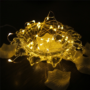 生日布置彩灯串led灯室内求婚创意装饰用品场景橱窗满天星月闪灯