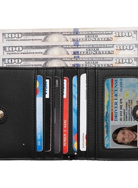Wallet for Women RFID Blocking Small Compact Bifold Leather