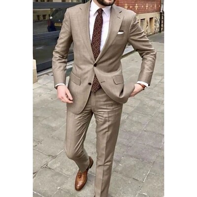 2024Men'sSuitHandsomC