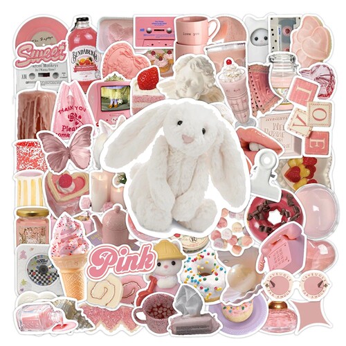 10/370pcsKawaPinkCute