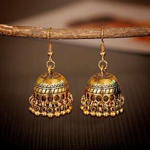 Vintage Earrings Indian Vintage Earrings Miao Silver Bohemia