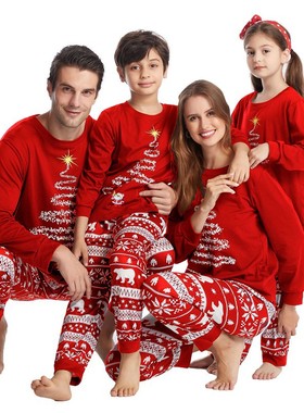 2025 Christmas Pajamas Family Set jammies Dog cat Clothes