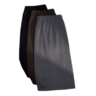 高级感气质过膝开叉半身裙女2025高腰a字小个包臀ins中长款裙子