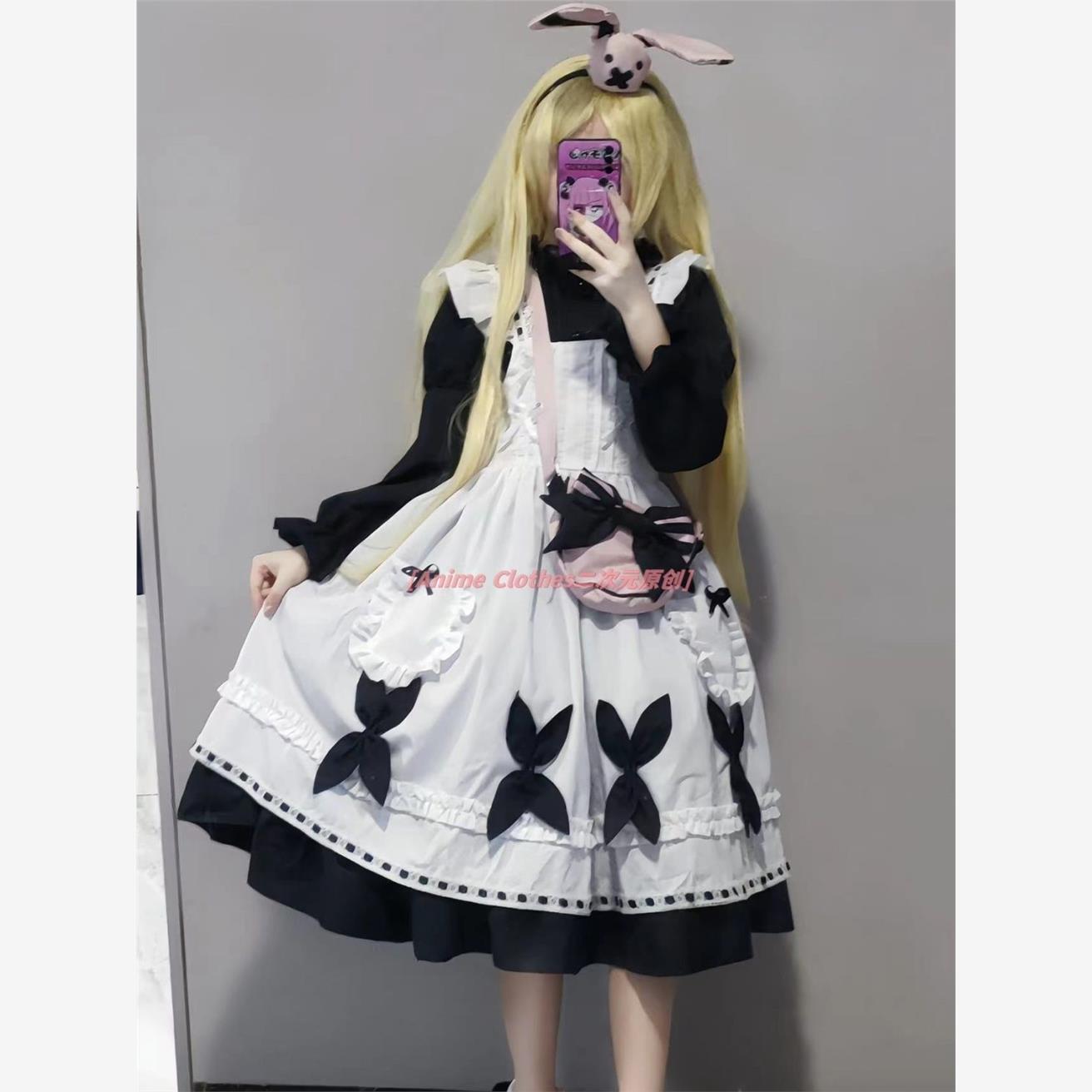 第五人格小女孩cos服罗森联动lo