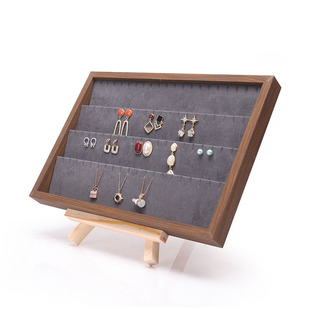 耳环耳饰专用饰品收纳盒高档精致戒指耳钉项链大容量珠宝首饰盒
