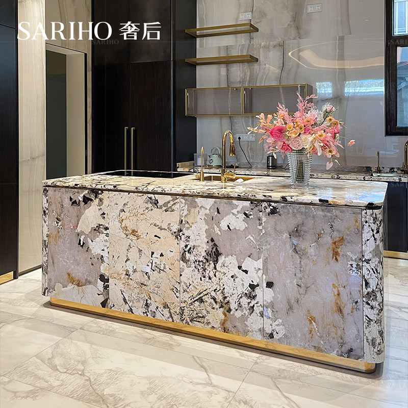 SASSUOLO大理石西厨岛台