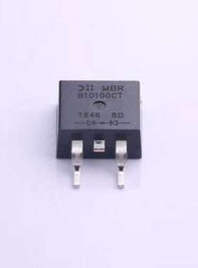 MBRB10100CT-13 肖特基二极管 电压:100V 电流:5A TO-263AB(D2PAK