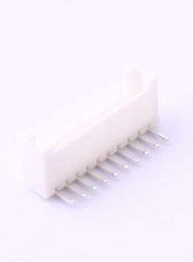 M2016R-10P 线对板针座 1x10P 间距:2mm 弯插 弯插,P=2mm
