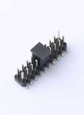 HB-PH9-254210PB2GOP 排针 间距:2.54mm 2x10P 方针 SMD,P=2.54mm