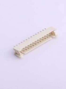 HX20017-28A WH 线对板针座 2x14P 间距:2mm 直插 白色 插件,P=2m