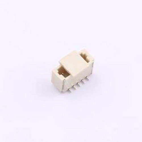 YTC-A1001LF-05A 线对板针座 1.0mm 1x5P立贴 SMD,P=1mm