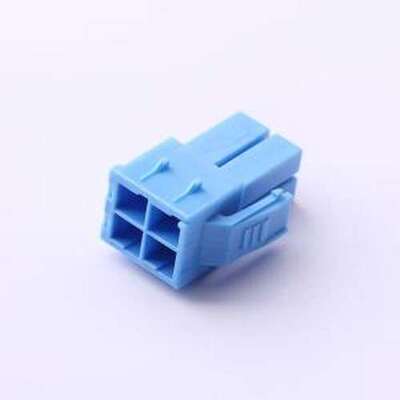 177900-6 胶壳(线对板/线对线) 2x2P 3.96mm P=3.96mm