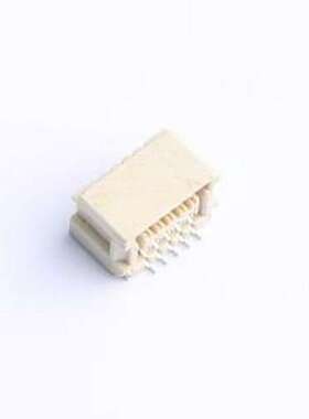 SHC-10AWB 线对板针座 2x5P 间距:1mm 卧贴 SMD,P=1mm,卧贴