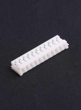 HX25004-11Y 胶壳(线对板/线对线) 1x11P 2.5mm 白色 P=2.5mm