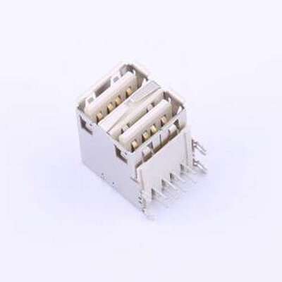 72309-8034BLF USB连接器 Type-A 母 插件