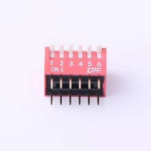 KF1002-06P-R3-GLG-DFT-02B 拨码开关 KF1002-06P-R3-GLG-DFT-02B
