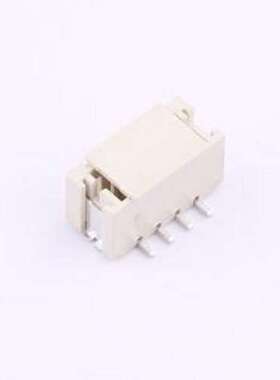 MXPH-2.0-04P-LT1-0-A 线对板针座 间距:2mm 立贴 象牙白 SMD,P=2