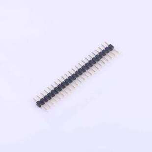 排针 1x22P 插件 22I P=2mm 方针 C40D28 2mm X4611WV 间距