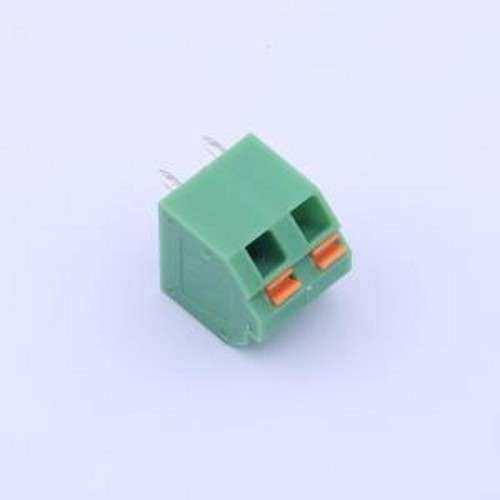 KF250NH-5.08-2P 弹簧式接线端子 1x2P 5.08mm 每排P数:2 排数:1