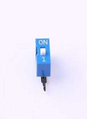 DA-01BLP 拨码开关 平拨,凸起式 1位拨码开关 插件