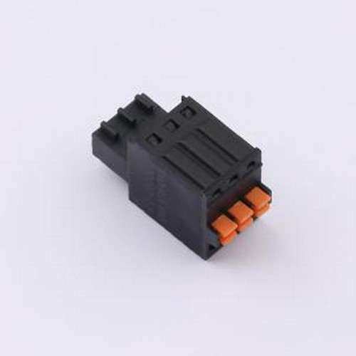 DB2EKD-2.5-3P-BK 插拔式接线端子 DB2EKD-2.5-3P-BK P=2.5mm