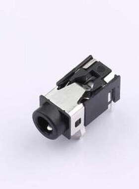 PJ-3220-B 音频连接器(耳机) 3.5mm耳机座 黑色 插件