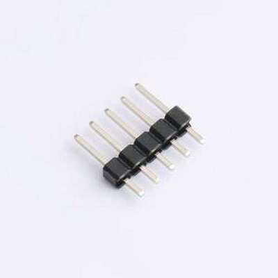 5AML4-11560-105-W0 排针 1x5P 间距:2.54mm 方针 直插 插件,P=2.
