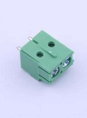 KY0200500000G 螺钉式接线端子 5mm 1x2P 排数:1 每排P数:2 直插