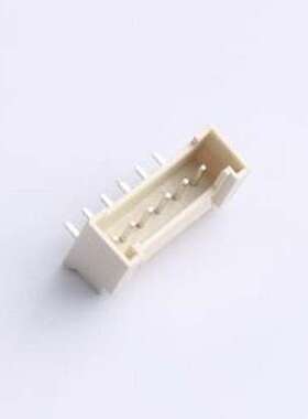 X2011WR-06AR-LPSN 线对板针座 1x6P 间距:2mm 弯插 弯插,P=2mm