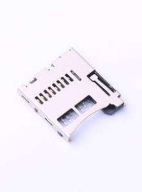 HYCW13-TF09-205B SD卡/存储卡连接器 TF PUSH 内焊常开型 SMD