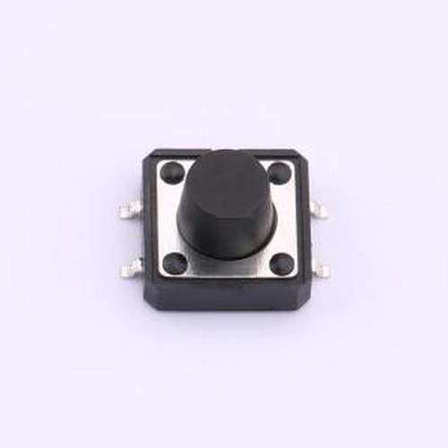 TS128TP 250gf 009 轻触开关 12*12*8mm 立贴 轻触开关 SMD-4P,12