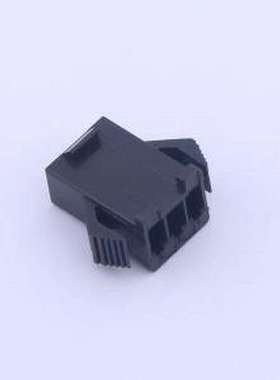 FHG25010-S03M2K6B 胶壳(线对板/线对线) 2.5mm 1x3P 黑色 P=2.5m