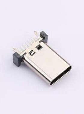 918-418K2022Y40014 USB连接器 TYPE-C 立插13.7 6PIN 插件