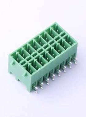 KF2EDGKRG-3.5-2*8P 插拔式接线端子 3.5mm 2x8P 排数:2 每排P数: