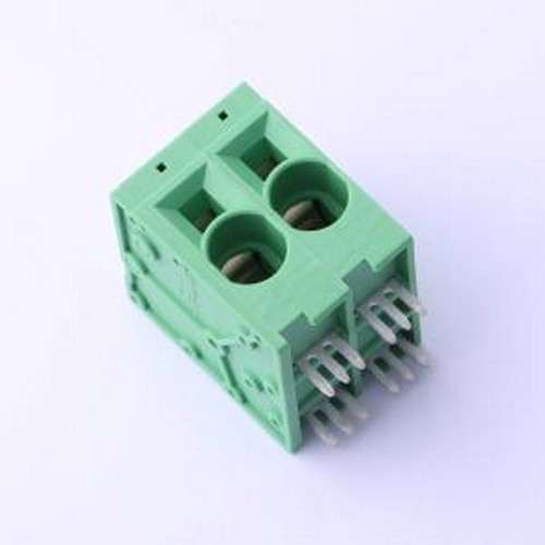 JL271R-10002G01 弹簧式接线端子 1x2P 10mm 每排P数:2 排数:1 弯