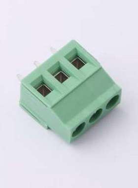 1890976 螺钉式接线端子 5mm 1x3P 排数:1 每排P数:3 直插 插件,P