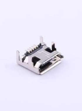 U-MICRM05P-BF12 USB连接器 Micro-B 母 卧贴 SMD