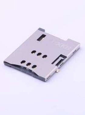XKSIM-115 SIM卡连接器 自弹式 MicroSIM卡 卡座 SMD