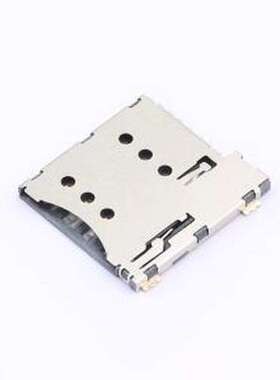 SIM202-ZYB7AH1.35 SIM卡连接器 自弹式 MicroSIM卡 卡座 SMD